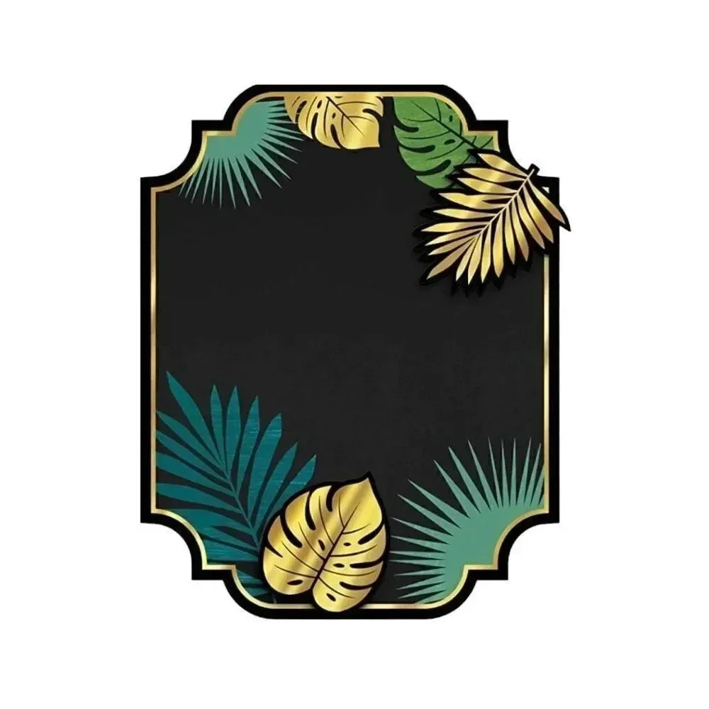 amscan Tropical Luxe Menu Easel - 1 pc